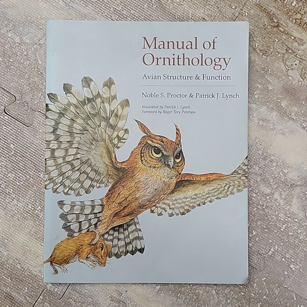 YALE PRESS - MANUAL OF ORNITHOLOGY AVIAN STRUCTIRE AND FUNCTION TEXTBOOK